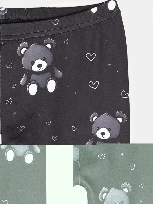 GATE Miękkie legginsy z nadrukiem|Dzieci Dziewczynki·Spodnie I Legginsy