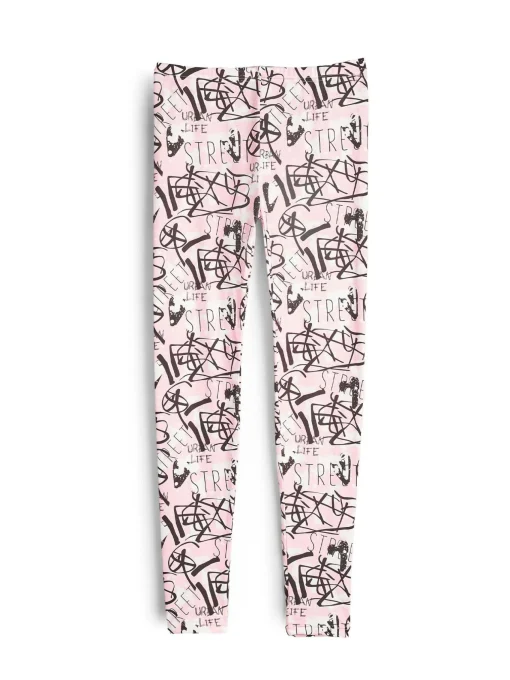 GATE Miękkie legginsy z nadrukiem|Dzieci Dziewczynki·Spodnie I Legginsy