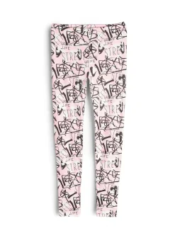 GATE Miękkie legginsy z nadrukiem|Dzieci Dziewczynki·Spodnie I Legginsy