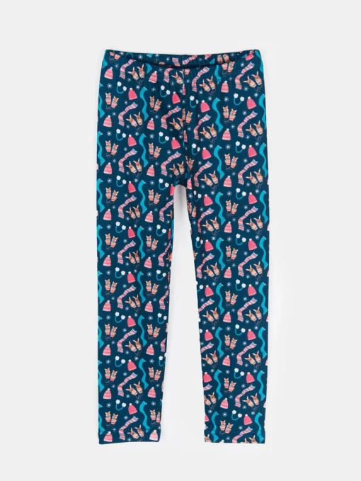 GATE Miękkie legginsy z nadrukiem|Dzieci Dziewczynki·Spodnie I Legginsy