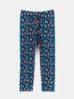 GATE Miękkie legginsy z nadrukiem|Dzieci Dziewczynki·Spodnie I Legginsy