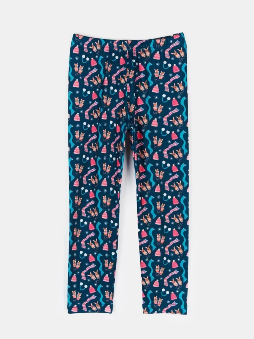 GATE Miękkie legginsy z nadrukiem|Dzieci Dziewczynki·Spodnie I Legginsy
