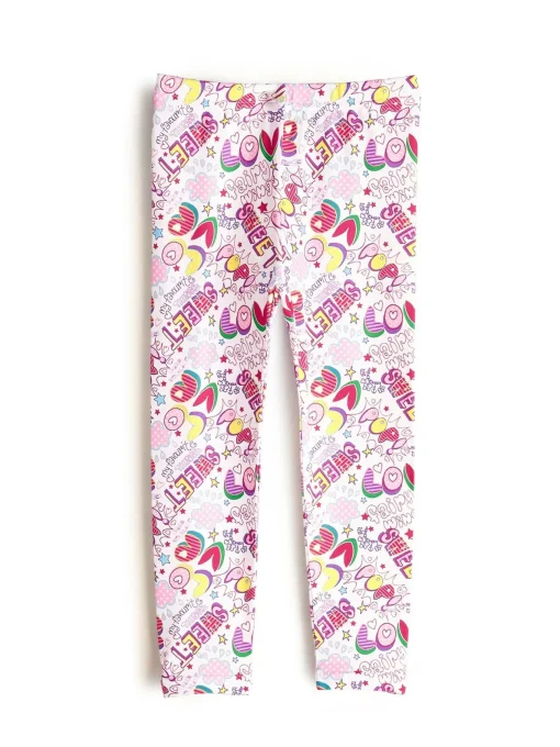 GATE Miękkie legginsy z nadrukiem|Dzieci Dziewczynki·Spodnie I Legginsy