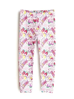 GATE Miękkie legginsy z nadrukiem|Dzieci Dziewczynki·Spodnie I Legginsy