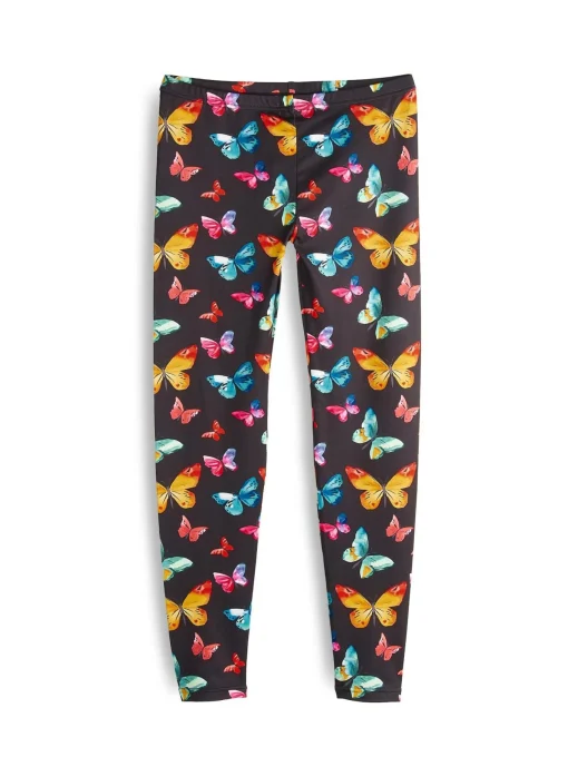 GATE Miękkie legginsy z nadrukiem|Dzieci Dziewczynki·Spodnie I Legginsy