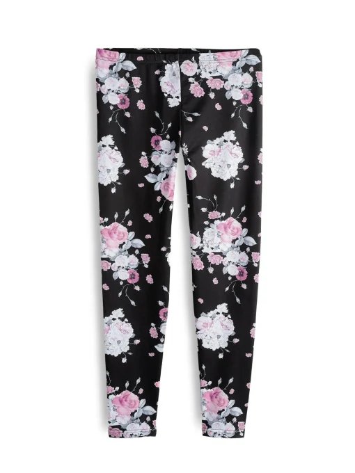 GATE Miękkie legginsy z nadrukiem|Dzieci Dziewczynki·Spodnie I Legginsy
