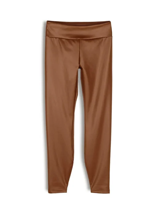 GATE Ocieplane legginsy z imitacji skóry|Dzieci Dziewczynki·Spodnie I Legginsy