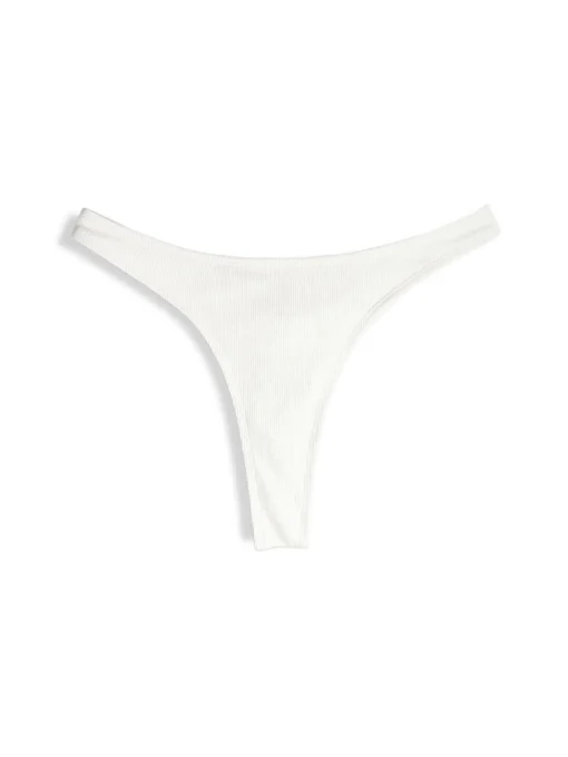 GATE Prążkowane stringi od bikini| Kategorie·Stroje Kąpielowe ☀️