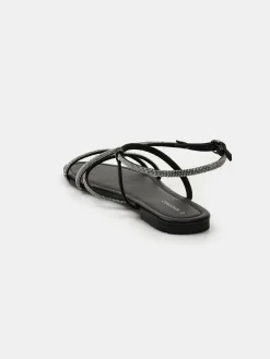 GATE Sandały z ozdobnymi kamieniami| Buty