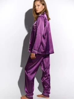 GATE Satynowa koszula od piżamy| Bielizna·Bielizna Nocna