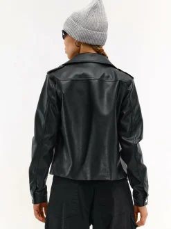 GATE Skórzana kurtka| Kurtki I Płaszcze·Kurtki Przejściowe