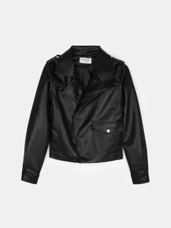 GATE Skórzana kurtka| Kurtki I Płaszcze·Kurtki Przejściowe