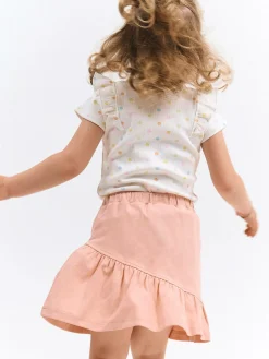 GATE Spódnica z falbaną|Dzieci Dziewczynki·Spódnice ☀️