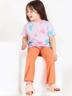 GATE Spodnie dzwony|Dzieci Baby|Dziewczynki·Spodnie I Legginsy