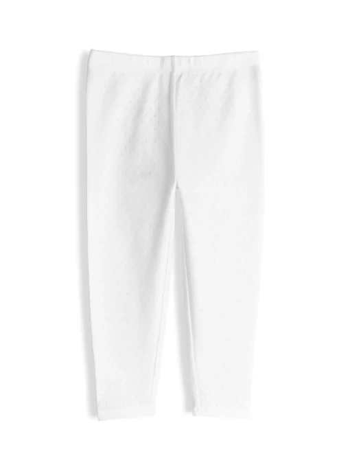 GATE Strukturalne legginsy bawełniane|Dzieci Baby