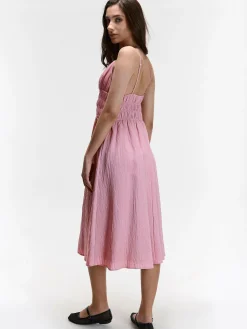 GATE Sukienka z mieszanki wiskozy| Kategorie·Sukienki