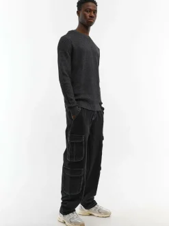 GATE Sweter w strukturalny wzór| Swetry I Bluzy·Swetry
