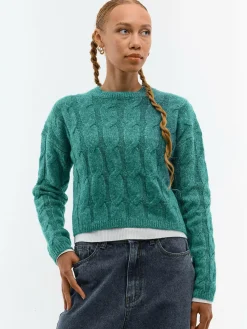 GATE Sweter w warkocze| Swetry I Bluzy·Swetry