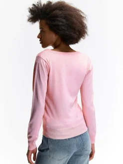 GATE Sweter z dekoltem w serek| Swetry I Bluzy·Swetry