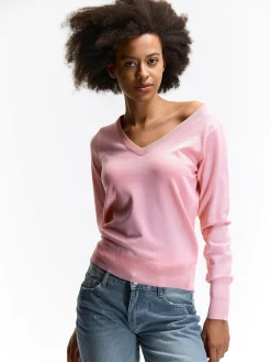 GATE Sweter z dekoltem w serek| Swetry I Bluzy·Swetry