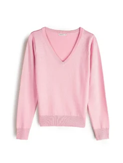 GATE Sweter z dekoltem w serek| Swetry I Bluzy·Swetry