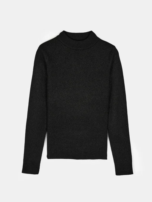 GATE Sweter z metaliczną nitką| Swetry I Bluzy·Swetry