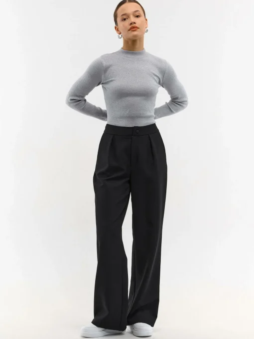 GATE Sweter z metaliczną nitką| Swetry I Bluzy·Swetry