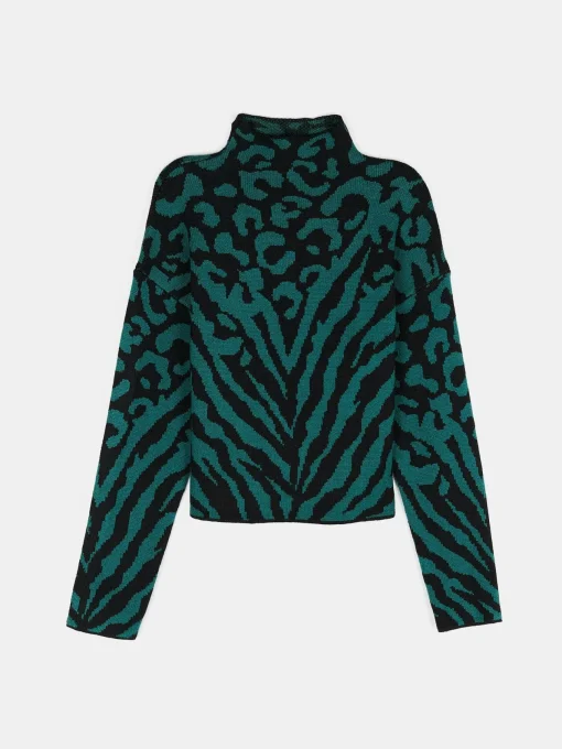 GATE Sweter z nadrukiem| Swetry I Bluzy·Swetry