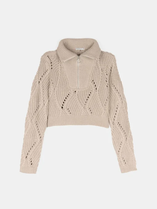 GATE Sweter zapinany na zamek| Swetry I Bluzy·Swetry