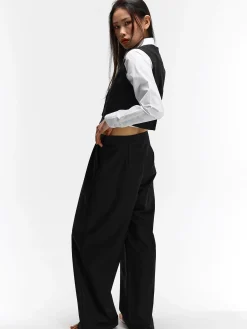 GATE Szerokie spodnie| Spodnie·Spodnie