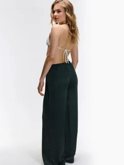 GATE Szerokie spodnie z paskiem| Spodnie·Spodnie