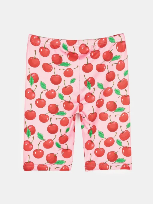 GATE Szorty biker z nadrukiem|Dzieci Dziewczynki·Spodnie I Legginsy|Dziewczynki·Szorty ☀️