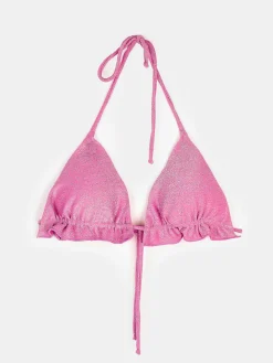 GATE Trójkątny top od bikini z metalicznym włóknem| Kategorie·Stroje Kąpielowe ☀️