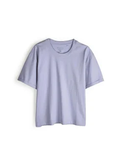 GATE T-shirt o luźnym kroju, wykonany z bawełny| Koszulki I Topy·Koszulki