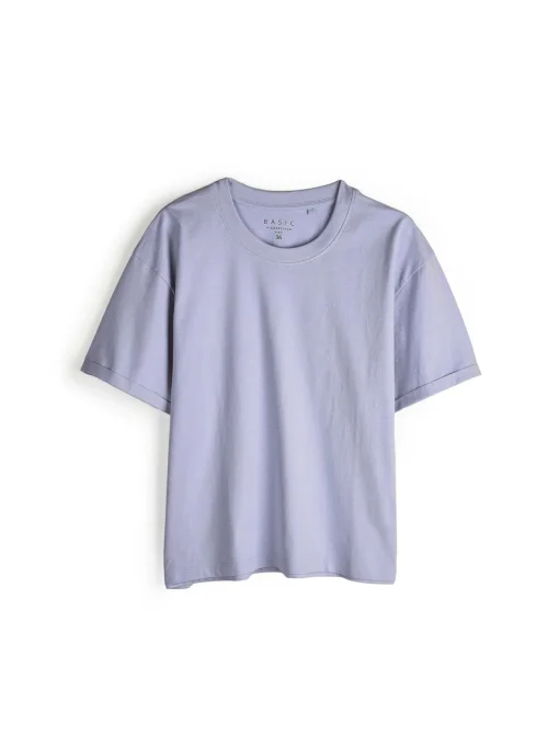 GATE T-shirt o luźnym kroju, wykonany z bawełny| Koszulki I Topy·Koszulki