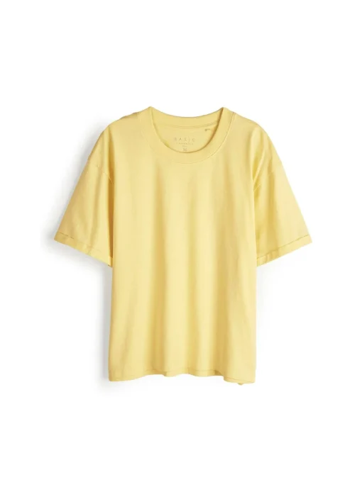 GATE T-shirt o luźnym kroju, wykonany z bawełny| Koszulki I Topy·Koszulki