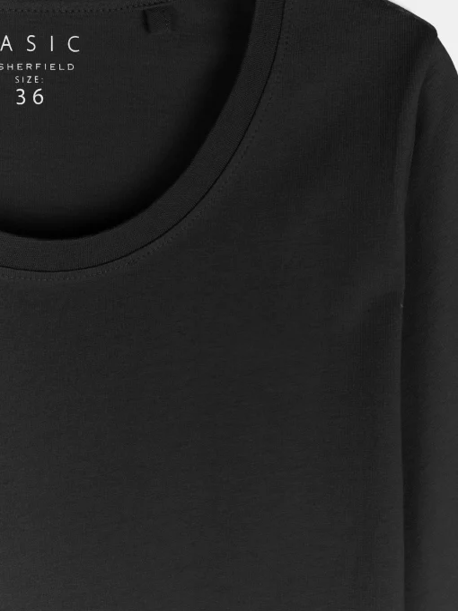 GATE T-shirt z asymetrycznym dołem| Koszulki I Topy·Koszulki