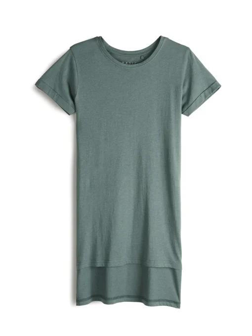 GATE T-shirt z bawełnianej dzianiny| Koszulki I Topy·Koszulki