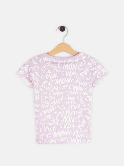 GATE T-shirt z bawełnianym nadrukiem|Dzieci Dziewczynki·Koszulki I Topy