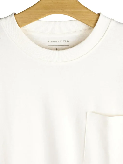 GATE T-shirt z grubej bawełny z kieszenią| Koszulki·Koszulki ☀️|Koszulki·Basic Koszulki I Podkoszulki