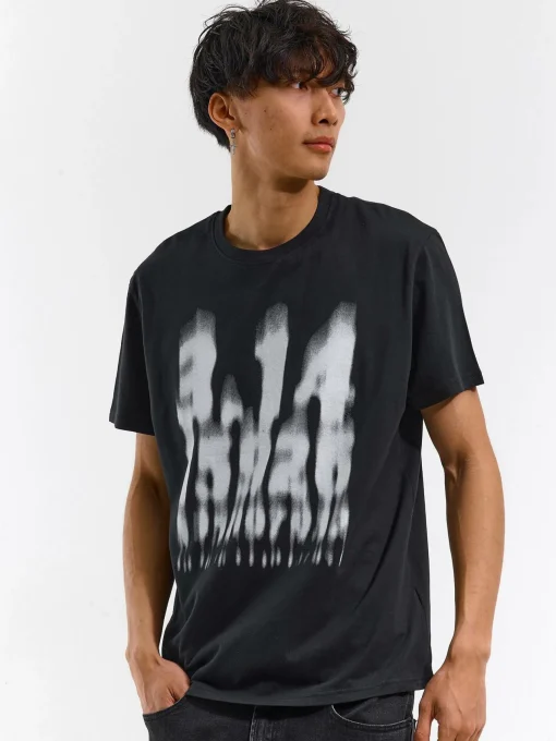 GATE T-shirt z nadrukiem o regularnym kroju| Koszulki·Koszulki ☀️|Koszulki·Koszulki Z Nadrukiem