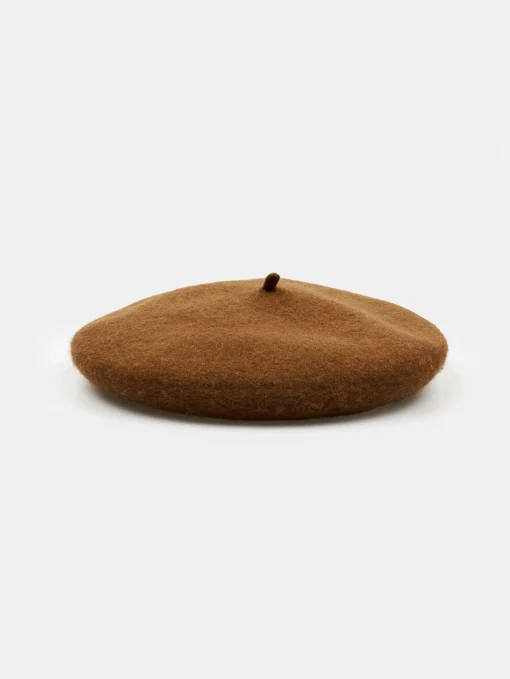 GATE Wełniany beret| Akcesoria·Czapki