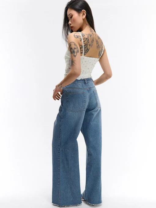 GATE Wzorzysty top bez rękawów| Koszulki I Topy·Podkoszulki ☀️|Koszulki I Topy·Crop Top ☀️