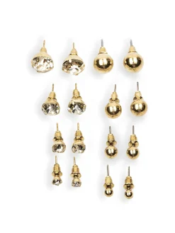 GATE Zestaw 8 par podstawowych kolczyków| Akcesoria·Biżuteria