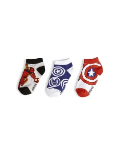 GATE Zestaw 3 par skarpetek Avengers|Dzieci Akcesoria|Chłopcy·Skarpety