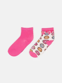 GATE Zestaw 2 par skarpetek DONUT|Dzieci Akcesoria|Baby