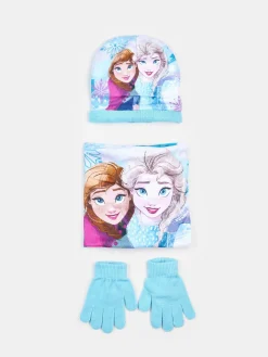 GATE Zestaw czapka, opaska na szyję i rękawiczki Frozen|Dzieci Akcesoria|Dziewczynki·Ostatnie Sztuki Ubrania Dla Dziewczynek